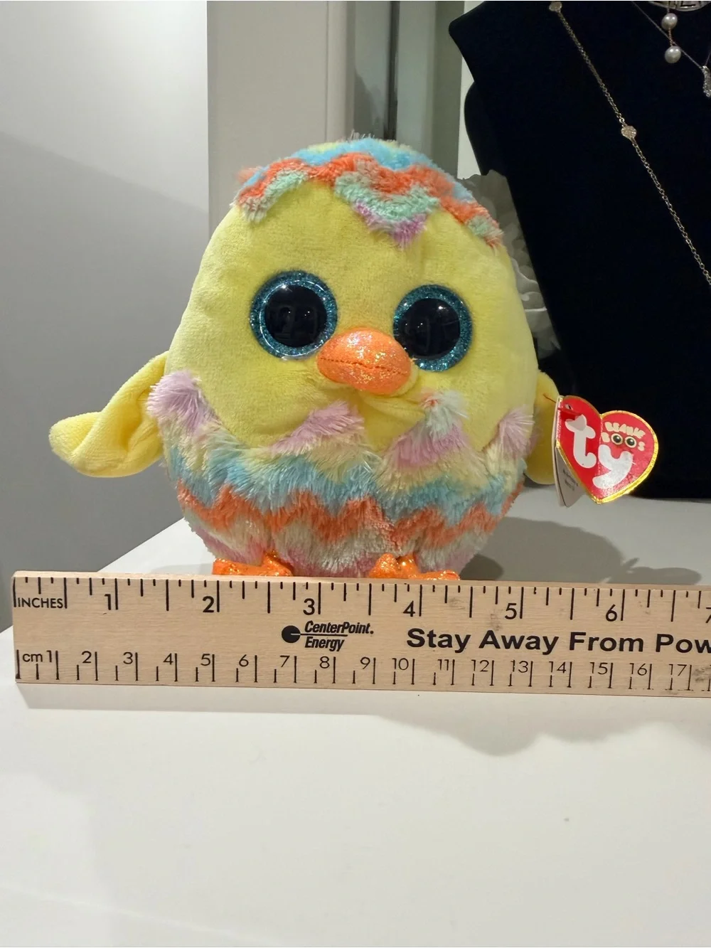 Ty Silk Beanie Boos - CORWIN the Easter Chick in Egg (6 Inch) 2022 Plush Toy